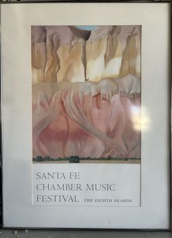 Framed Poster. 30 X 40