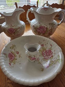 J&E Mayer Ceramic Pitcher Set