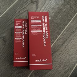 Hypoclorous acid peel shot