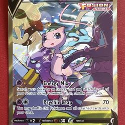 Mew V Fusion Strike Alterante full art