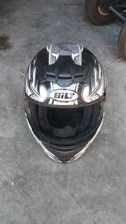 Bilt motorcycle helmet