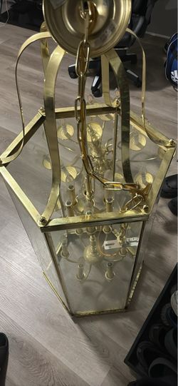 Gold Brass Chandeliers