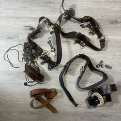 Pirate Leather Belt, Accessories
