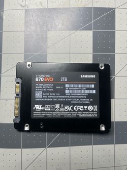 Samsung 870 EVO 2TB 2.5" SATA SSD