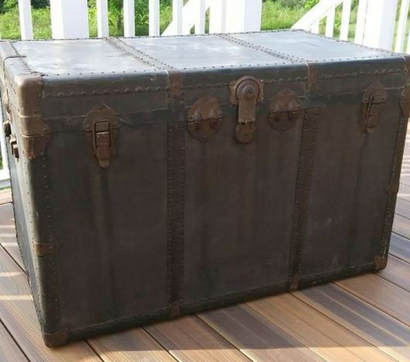 Large Biltrite Vintage Trunk