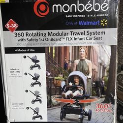 NEW- Monbebe Car Seat Stroller Combo 360