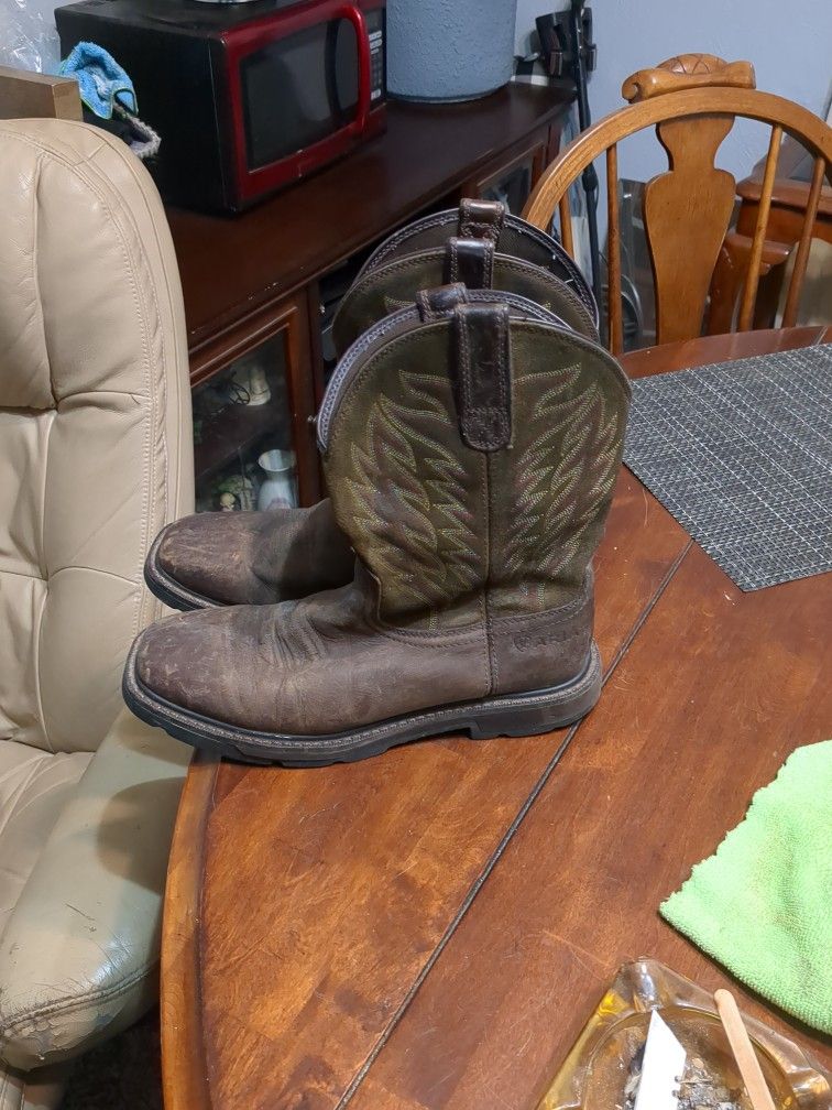Ariat Slip On Work Boots