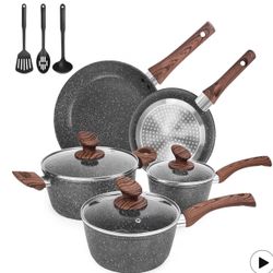 Granite Pots And Pans Set Non Stick