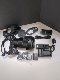 Sony A6000 APS Camera and Sony 18-105mm f/4 G lens