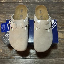 Birkenstock Boston Soft Footbed Taupe 