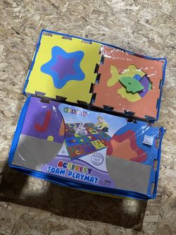 Activity Foam Play Matt - 2 Full Sets Sold Together