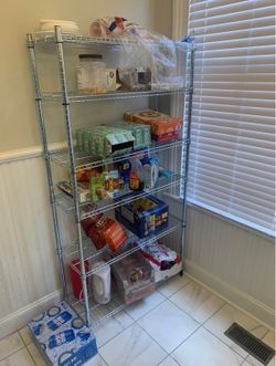 IKEA Omar Metal Storage Shelf