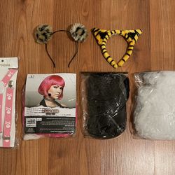 Halloween Accessories Wigs tutu & ears