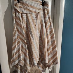 Mid-calf Length Scarf Skirt By Maeve From Anthropology 