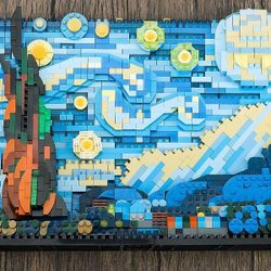 Moyu Micro Building Block Set – "Starry Night"