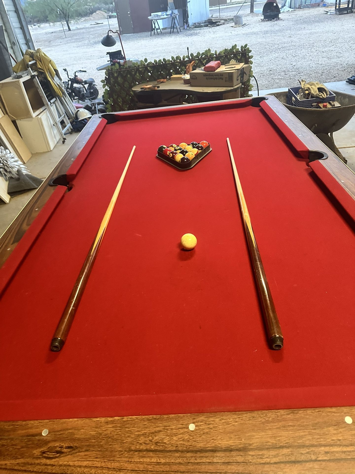 Pool Table / Lucy’s Picture