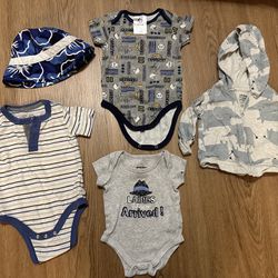 Lot Of Baby Boy Clothes 3-6 Months Grey/Blue Clothes Chargers Cherokee https://offerup.com/redirect/?o=RHVjay5kdWNr