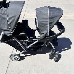 Graco “Duo-Glider” Double Stroller