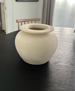 Crate and Barrel ceramic vase