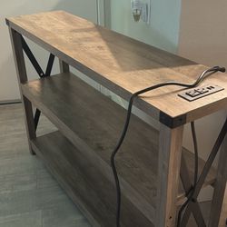 TV STAND, ENTRY WAY TABLE, ETC.