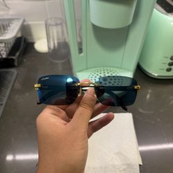 Cartier Buffs Blue Tint 1000% Authentic 