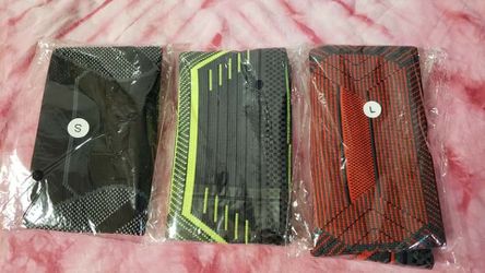 Compression knee pads small , medium. Large
