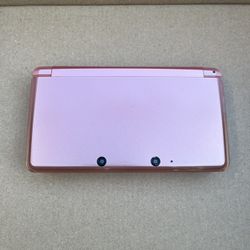 Pink Japanese 3DS Homebrewed 64gb