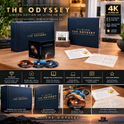 ***PRESALE 11/17***The Odyssey 4K Ultra HD Steelbook PREMIUM COLLECTOR EDITION