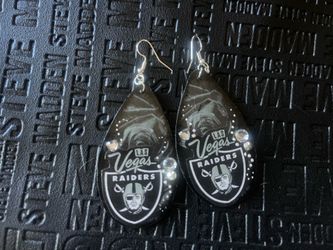 Raiders earrings