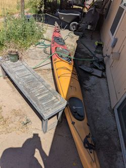 Ocean Kayak with Rudder