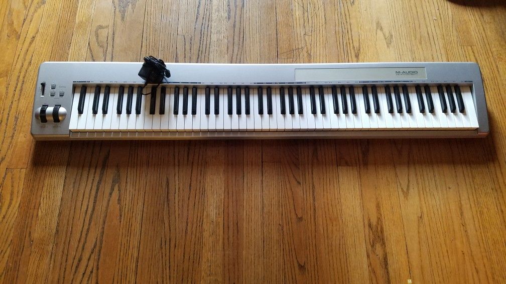 piano m-audio keystation pro 88es