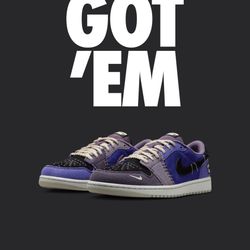 Air Jordan 1 OG Low “voodoo”