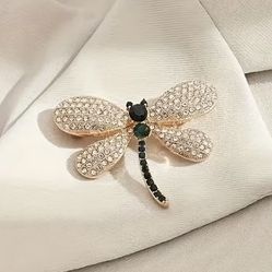 DRAGONFLY PIN BROOCH 