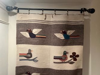 Native American hand made wool blanket