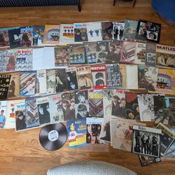 100+ Vintage Record Albums Beatles Stones+