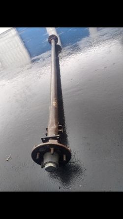Trailer axle 80in spring center