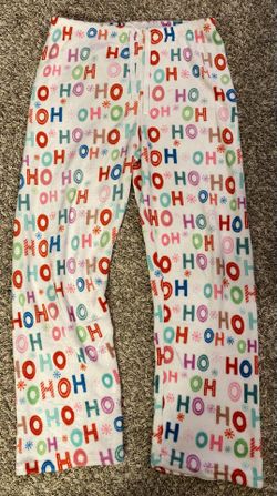 Fleece holiday pajama pants- size XL