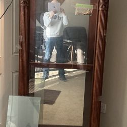 Pulaski Lighted Curio Cabinet 