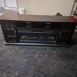 Fireplace/AC Entertainment Center 