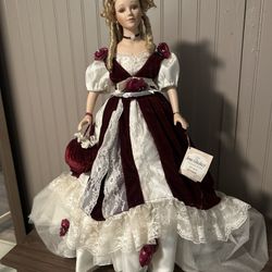 A Patty Marki  Porcelain Doll From The Irma Gheduzzi Collection  CASH ONLY 