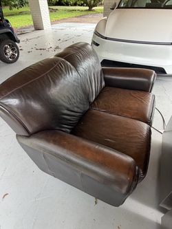 FREE leather sofa