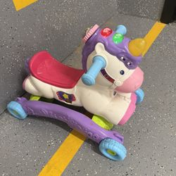 🦄 VTech Sit-to-Stand Magical Unicorn Ride-On – $9 (Westfield, NJ)