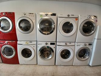 Front Load Washer And Electric Dryer Set's used Price Starting  start  699 to 899