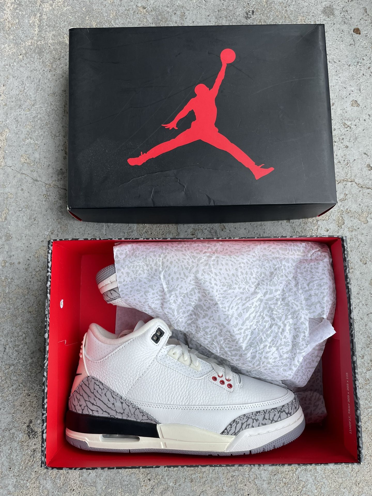 Air Jordan 3 White Cement