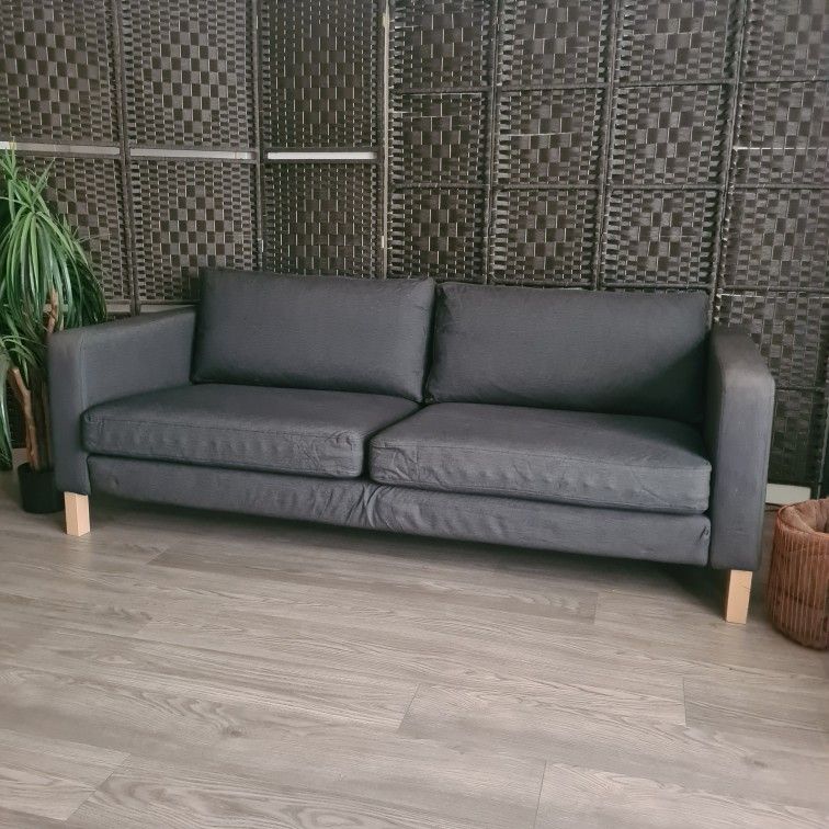 *Refurbished* Ikea Karlstad Grey Full Size Sofa
