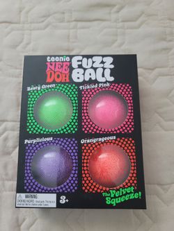 needoh teenie fuzzball 4 pack