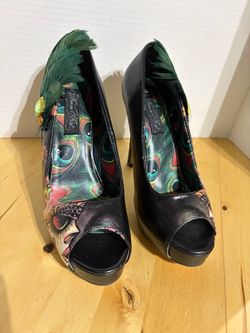 Iron Fist Girls Dia de Muertos Platform Shoes