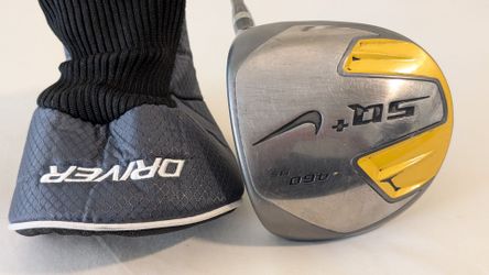 RH NIKE  SQ+ 460 DRIVER 9.5* DISMANA 63x5ct S. FLEX  MITSUBISHI RAYON GRAPHITE SHAFT W/ ROYAL GRIP GRIP Including a Driver Head Cover