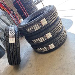 245/75/16.  (4 New Tires ) Installed and Balanced 