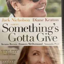 SOMETHING’S GOTTA GIVE (DVD-2003) NEW! Jack Nicholson + Diane Keaton!